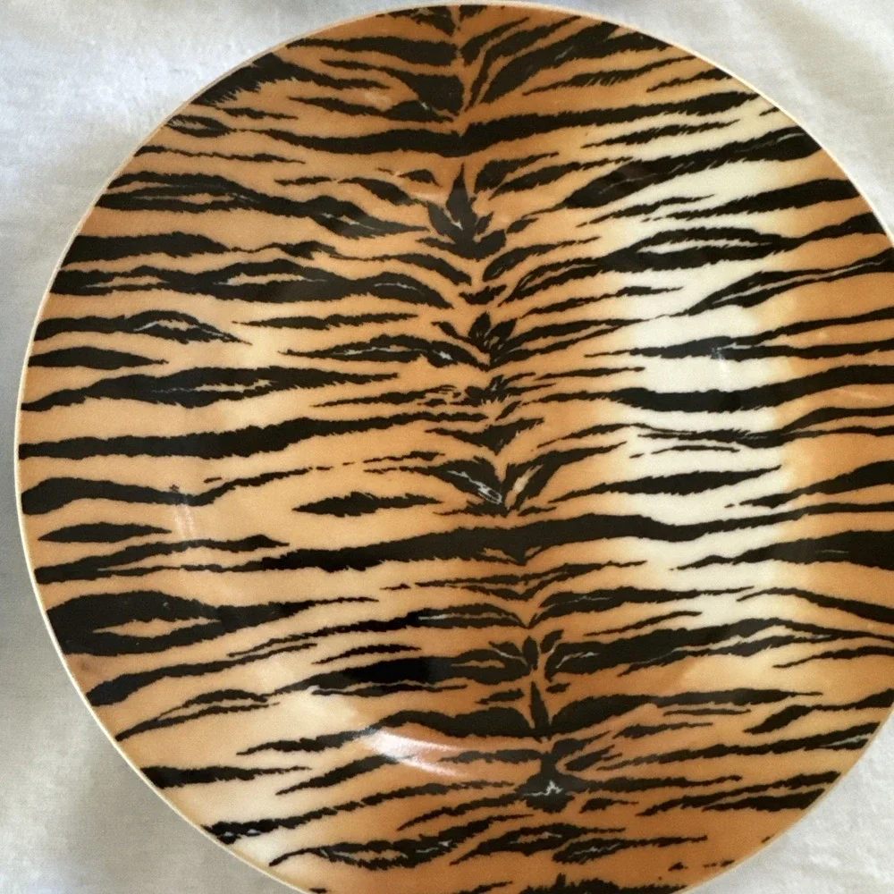 4 Godinger Salad Dessert Plates 7.5